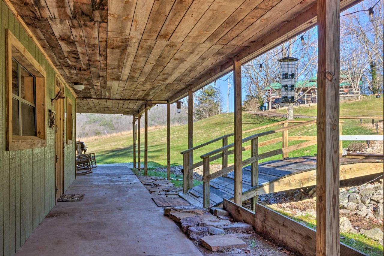 Pet-Friendly Blue Ridge, Cherokee Forest Retreat! Greeneville Luaran gambar